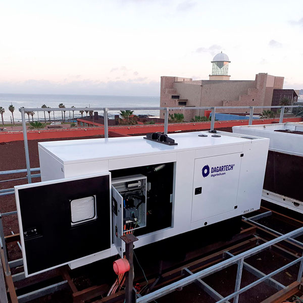 Die Energie von Dagartech garantiert die Stromversorgung eines Primark-Geschäfts in Las Palmas de Gran Canaria