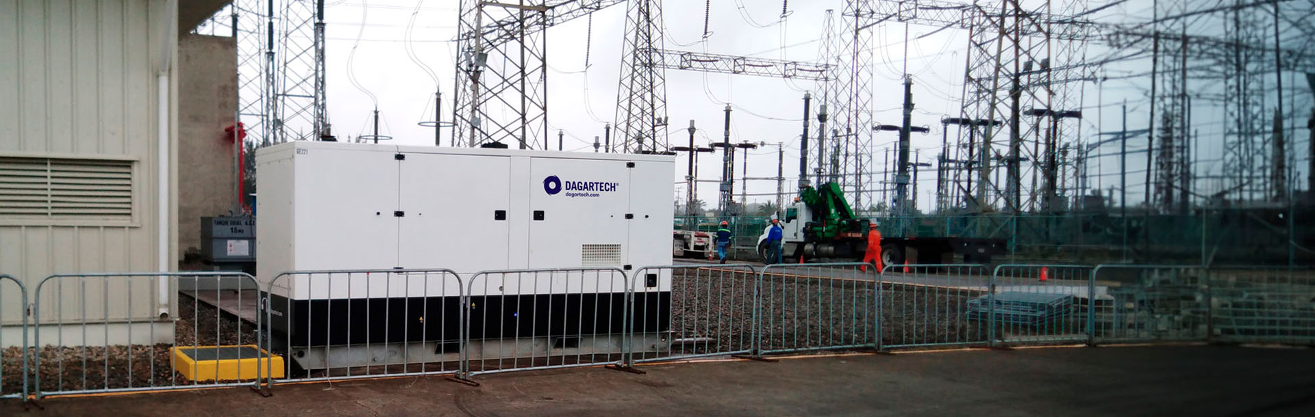 4,800 kW of Dagartech power guarantees the maintenance of the Tuxpan Thermoelectric Power Plant, Mexico