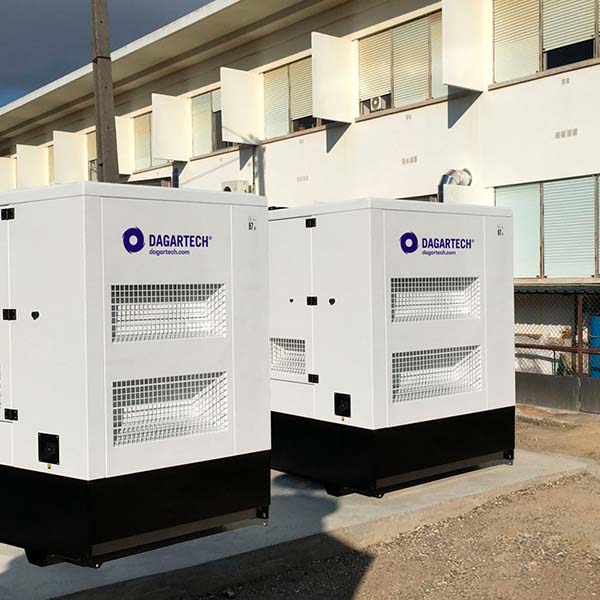 Dagartech generator sets guarantee power supply to a housing estate in Kinshasa